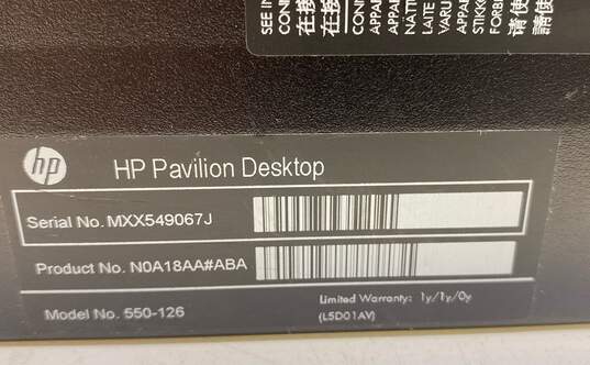 HP Pavilion Desktop 550-126 (No HDD) image number 5