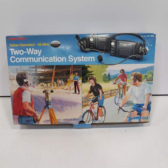Vintage Radio-Shack Voice-Operated 49MHz Two-Way Communication System image number 8
