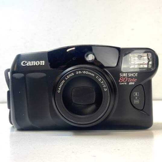 Canon Sure Shot 80 Tele Date 35mm Point & Shoot Camera image number 1