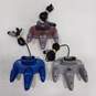 Nintendo 64 Console w/ 3 Controllers image number 6
