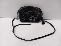 Michael Kors Black Studded Star Cross-Body Purse Bag