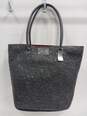 Chico's Gray Sequin Tote Purse image number 1