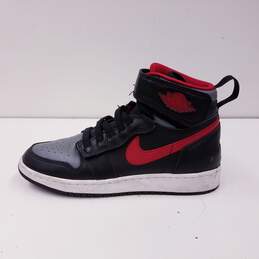 Nike Air Jordan High FlyEase Black, Gym Red, Smoke Grey DC7986-006 Size 5.5Y/6.5W