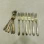 1847 Rogers Bros Marquise Vintage Silver Plate Flatware Set With Case image number 5