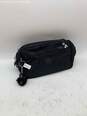 Kipling Womens Black Lightweight Gorilla Charm Top Zipper Travel Toiletry Bag image number 1