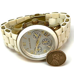 Designer Michael Kors MK-5145 Stainless Steel Round Dial Analog Wristwatch alternative image