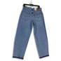 NWT Levi Strauss & Co. Womens Blue Denim Baggy Dad Straight Leg Jeans Size 30 image number 2