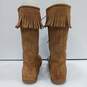 Women's Brown L.L. Bean Leather Boots Size 8.5 image number 4