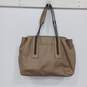 Simply Vera Wang Tan Faux Leather Tote Bag image number 2