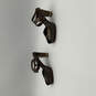 Womens Brown Snake Print Block Heel Slingback Sandal Size 6 w/ Dust Bag image number 2