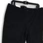 NWT Tommy Hilfiger Womens Black Flat Front Slash Pocket Chino Pants Size 16 image number 3