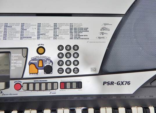 Yamaha Brand PSR-GX76 Model Electronic Keyboard/Piano image number 5
