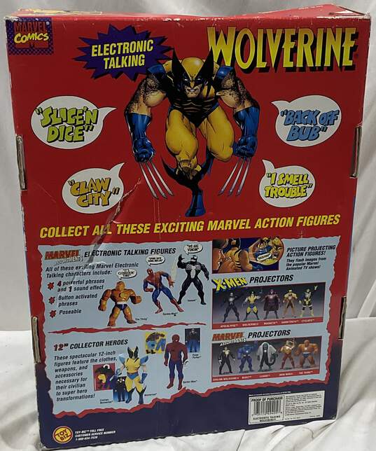 Electronic Talking Wolverine Figure image number 3