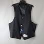 Chaps Men's Black Suit Vest SZ XXL NWT image number 1