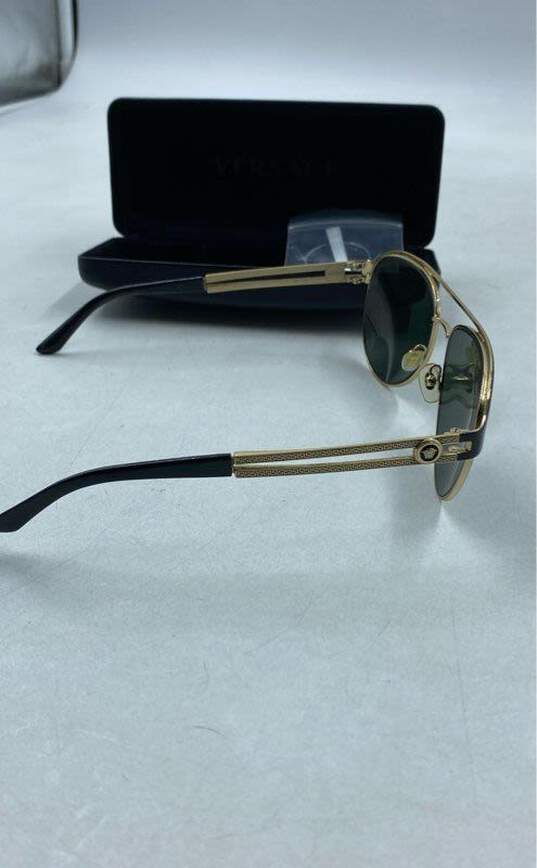 Versace Green Sunglasses - Size One Size image number 5
