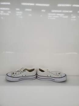Converse Chuck Taylor All Star white shoes Size-8 used alternative image