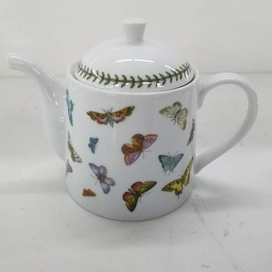 PS Portmeirion Botanical Butterfly Pattern Teapot image number 1
