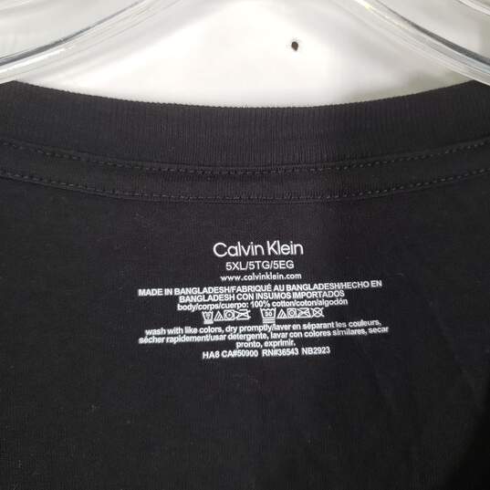 Mens Cotton Regular Fit V-Neck Short Sleeve Pullover T-Shirt Size 5XL image number 4