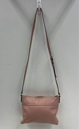 Kate Spade Pink Pebbled Leather Zip Crossbody Bag alternative image