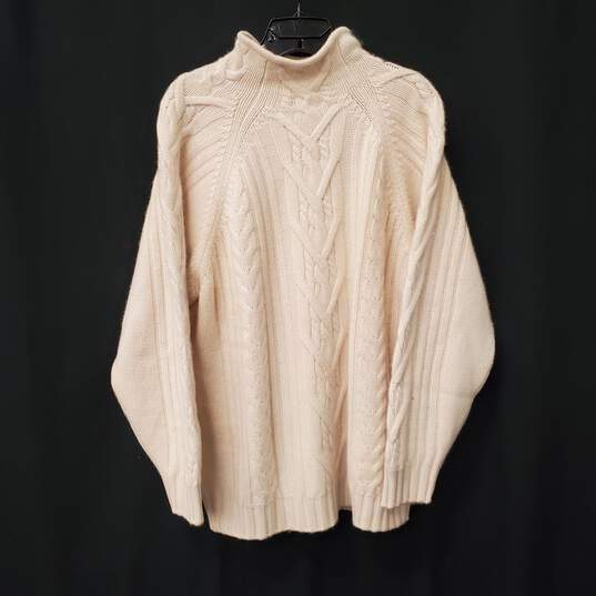 Manrico Women Ivory Sweater Sz 40 image number 2