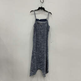 NWT Womens Blue Spaghetti Strap Sleeveless Fashionable Tank Dress Size L alternative image