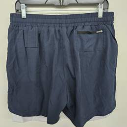 Navy 2 in 1 Workout Shorts alternative image