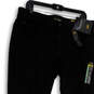 NWT Womens Black Denim Regular Fit Pockets Dark Wash Bootcut Jeans Size 16 image number 3