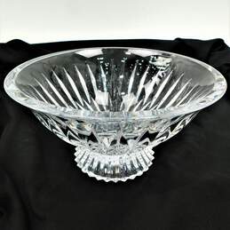 MIKASA LEAD CRYSTAL FOOTED 10in BOWL alternative image