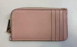 Kate Spade Madison Saffiano Leather Top Zip Card Wallet Pink alternative image