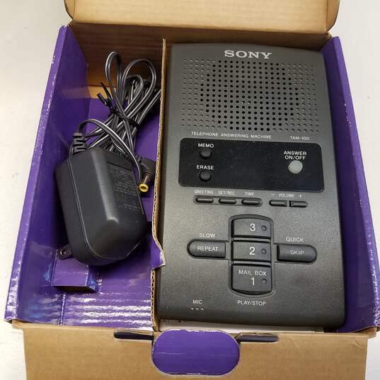 Sony Telephone Answering Machine TAM-100 image number 8