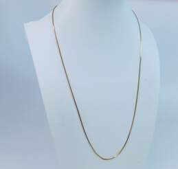 Fancy 14k Yellow Gold Chain Necklace 5.1g