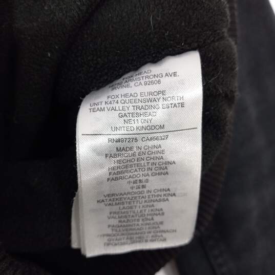 Fox Men's Black Denim Hooded Jacket Size S image number 4