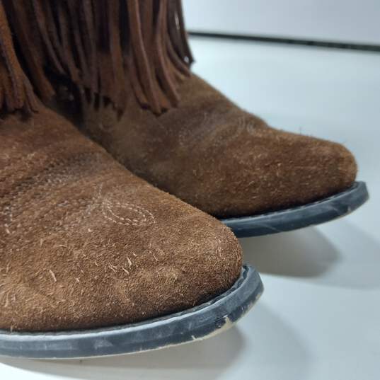 Smoky Mountaineer Girls Brown Boots Size 7.5 image number 5