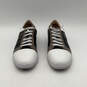 Mens Multicolor Leather Round Toe Low Top Lace-Up Sneaker Shoes Size 9.5 image number 1