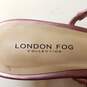 London Fog Collection Women's Wedge Sandals Pink Size 9 image number 7