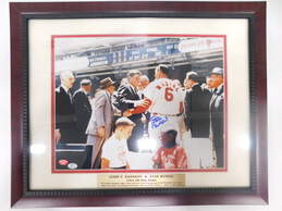 Stan Musial Signed 1962 All Star Game Photo w/ John F Kennedy w/ COA St Louis Cardinals