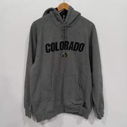 Nike Gray Colorado University Hoodie Men's Size M