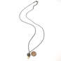 Designer Pandora S925 ALE Sterling Silver Chain Pearl Drop Pendant Necklace image number 2