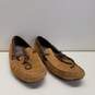 UGG 1090212 Bel-Air Tan Nubuck Leather Venetian Moccasins Loafers Shoes Men's Size 12 M image number 4