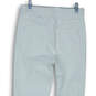 Womens White Light Wash Pockets Stretch Denim Skinny Leg Jeans Size 6 image number 4