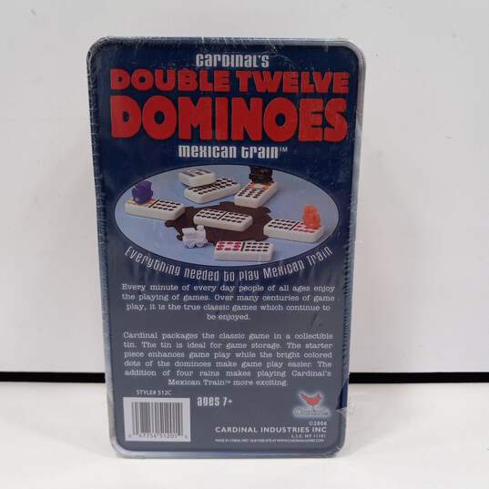 Cardinal's Double Twelve Domino Set Factory Sealed image number 2