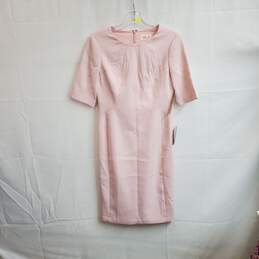 Eliza J. Light Pink Short Sleeved Shift Dress WM Size 6 NWT