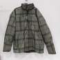 Columbia Men's Gray/Green Plaid Omni-Heat 3-in-1 Jacket Size L image number 1