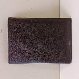 Roger Dubuis Brown Leather Wallet/Passport Holder