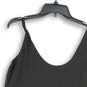 NWT Lafayette 148 Womens Black Scoop Neck Spaghetti Strap Pullover Tank Top Sz M image number 4