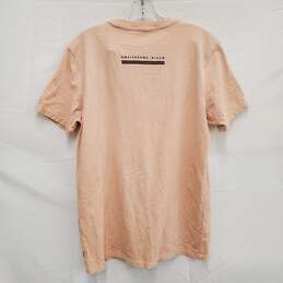 Scotch & Soda WM's 100% Cotton Blend Peach Color Logo T-Shirt Size L alternative image