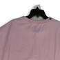Womens Pink Short Sleeve Crew Neck Pullover T-Shirt Size Large image number 4