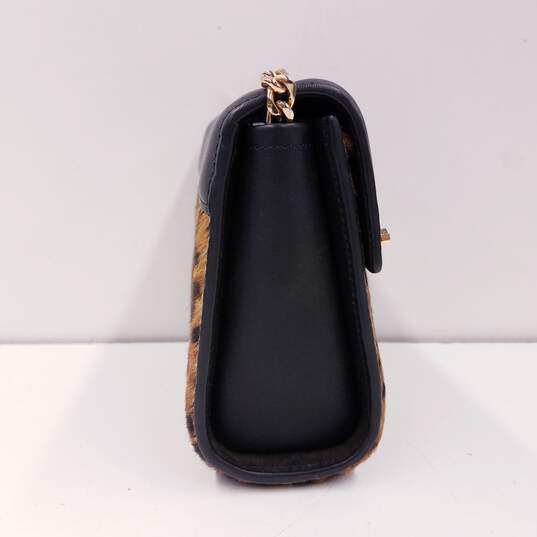 Luana Italy Marella Mini Shoulder Bag Leopard Print image number 3