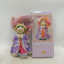 Enesco Miss Piggy As Marie Antoinette Jim Henson Muppets Doll IOB