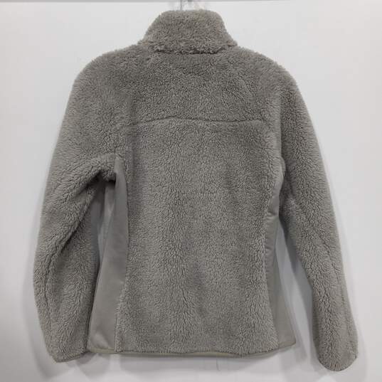 Columbia Women's Gray Teddy Bear Fleece Jacket Size M image number 2